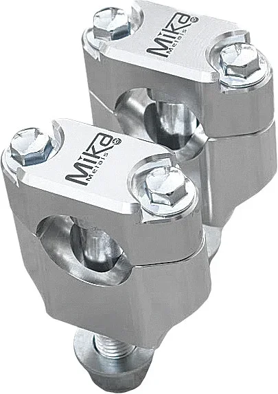 MIKA METALS Rubber Mounted Clamp for Enhanced Comfort and Durability | Universal Clamps for Handelbars