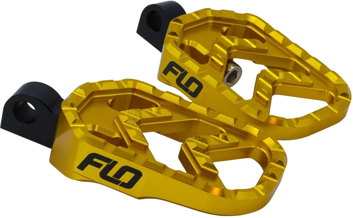 FLO MOTORSPORTS - V-800GLD - Savage Series Footpegs