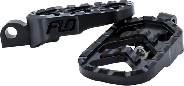 FLO MOTORSPORTS - V-800-3BLK - Savage Series Footpegs M8 Softail