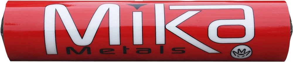 MIKA METALS MK-RED Injection Molded Bar Pad - Durable Handlebar Pads for Powersports