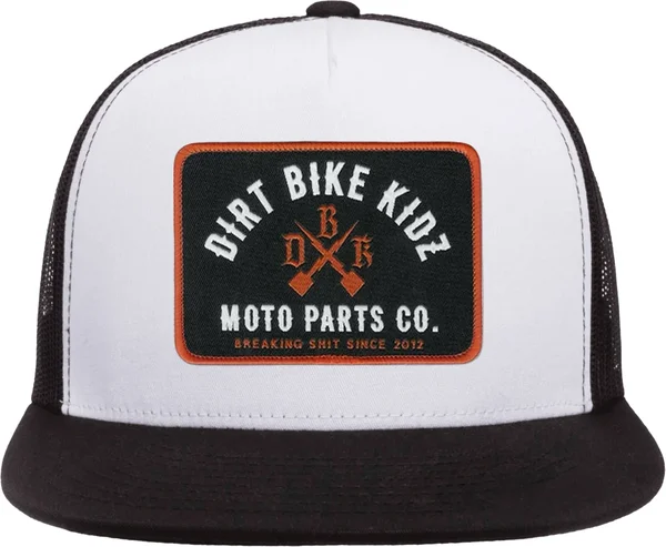 DBK - HAT-MPTRK-WHT-2FIFTY - MP TRUCKER 2FIFTY SNAPBACK WHITE/BLACK