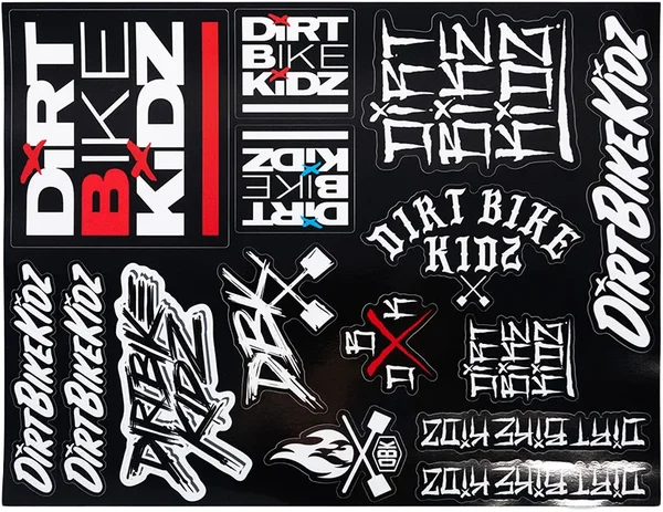 DBK - AC-SLAPPACK-SS-DECAL - SLAP PACK STICKER SHEET 8.5"X11"