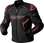 RST - 103629PNK-18 - S1 D3O TEXTILE LADIES JACKET BLK/FLO PINK 2XL