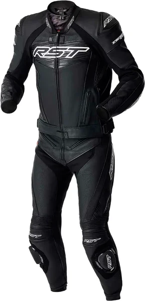 RST - 103635WHI-44 - TRACTECH EVO 5 D3O JACKET BLK/WHI LEATHER LG