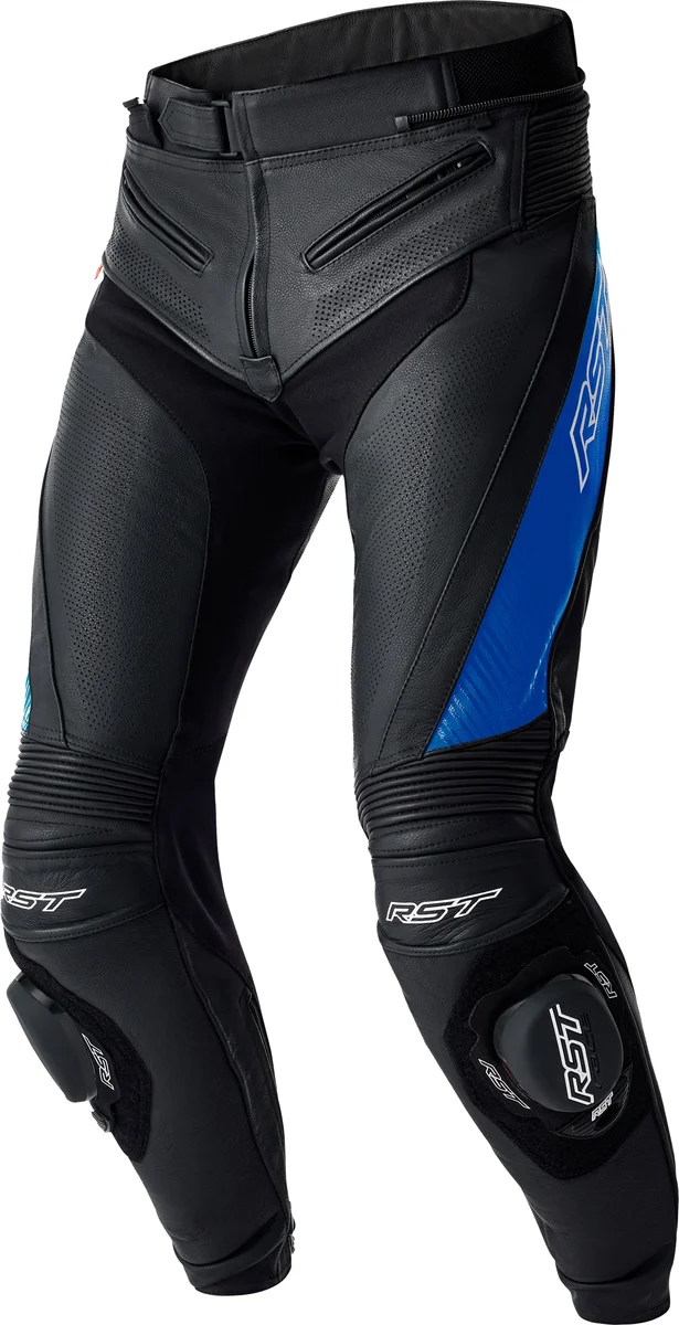 RST - 103636BLU-34 - TRACTECH EVO 5 D3O PANTS BLK/BLUE LEATHER LG