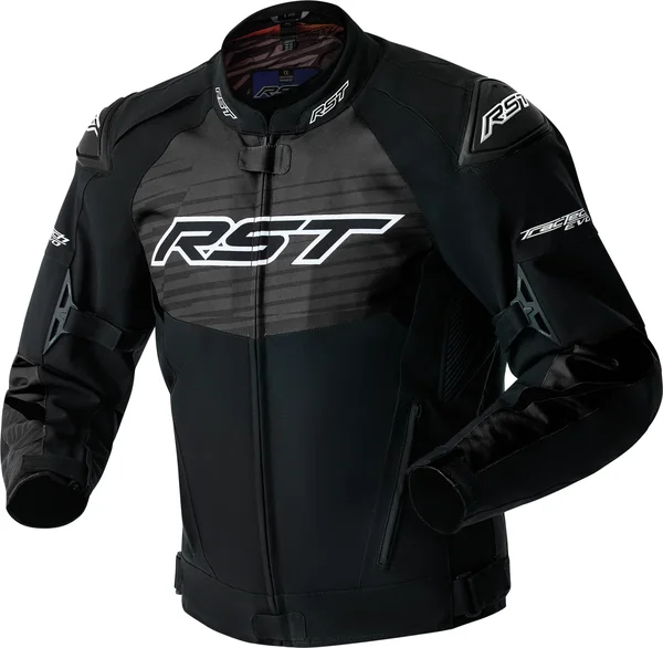 RST - 103640WHI-50 - TRACTECH EVO 5 D3O JACKET BLACK/WHITE TEXTILE 3X