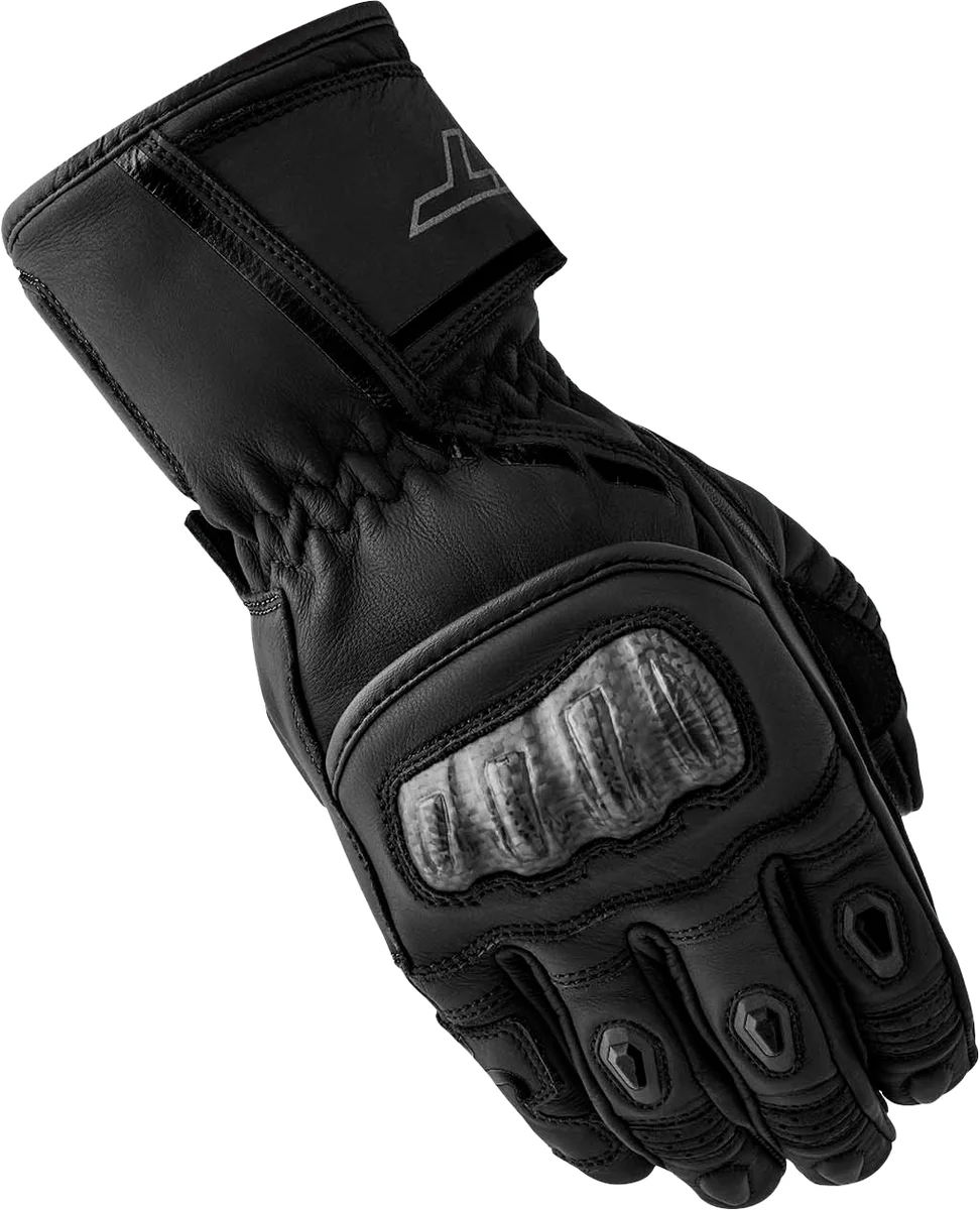 RST - 103653BLK-07 - S1 D3O LADIES GLOVE BLACK LEATHER MD