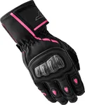 RST - 103653PNK-06 - S1 D3O LADIES GLOVE BLACK/PINK LEATHER SM