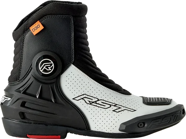 RST - 103697WHI-37 - TRACTECH EVO D3O SHORT BOOT BLACK/WHITE 5