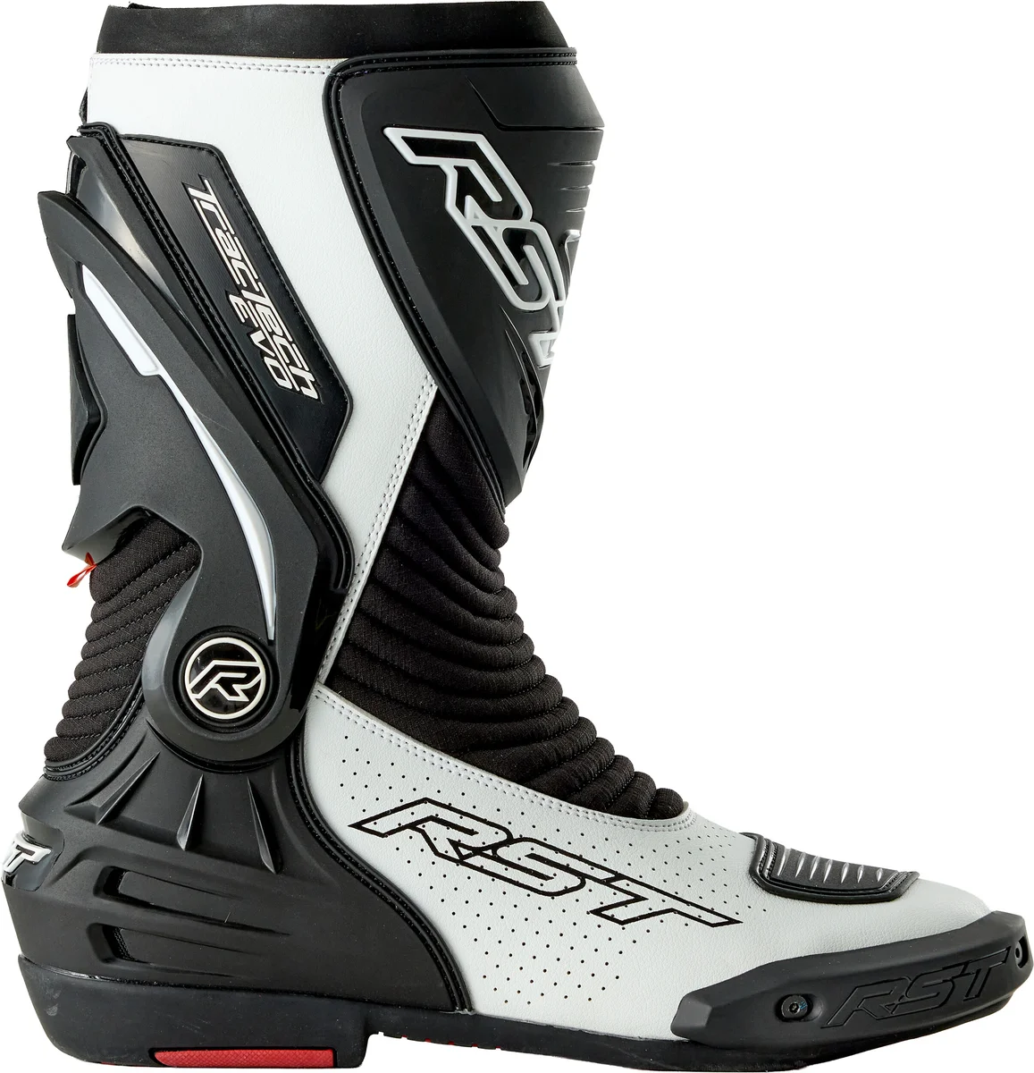 RST - 103700WHI-38 - TRACTECH EVO D3O BOOT BLACK/WHITE 6