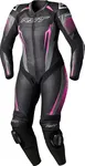 RST - 103643PNK-14 - TRACTECH EVO D3O LADIES SUIT BLACK/PINK LEATHER LG