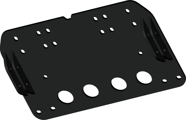 KFI - 106655 - ATV Mid Plow Mount Kit