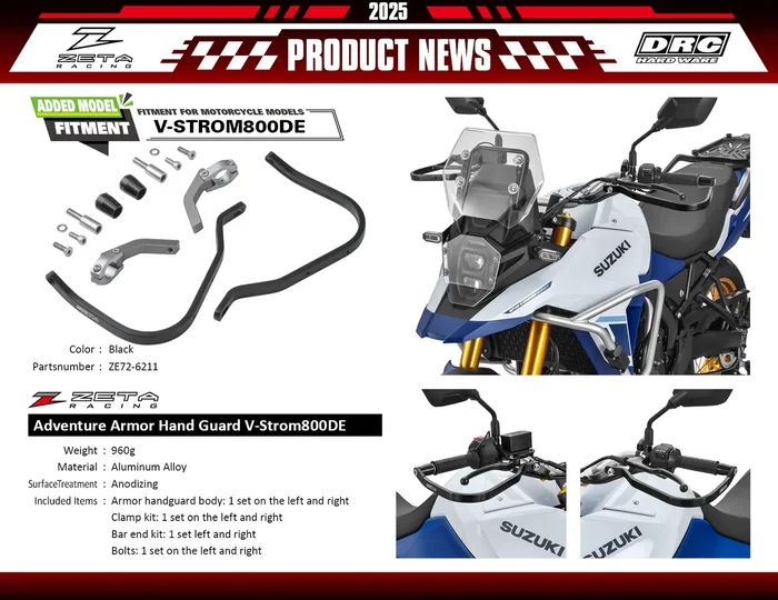 ZETA - ZE72-6211 - Adventure Armor Handguards