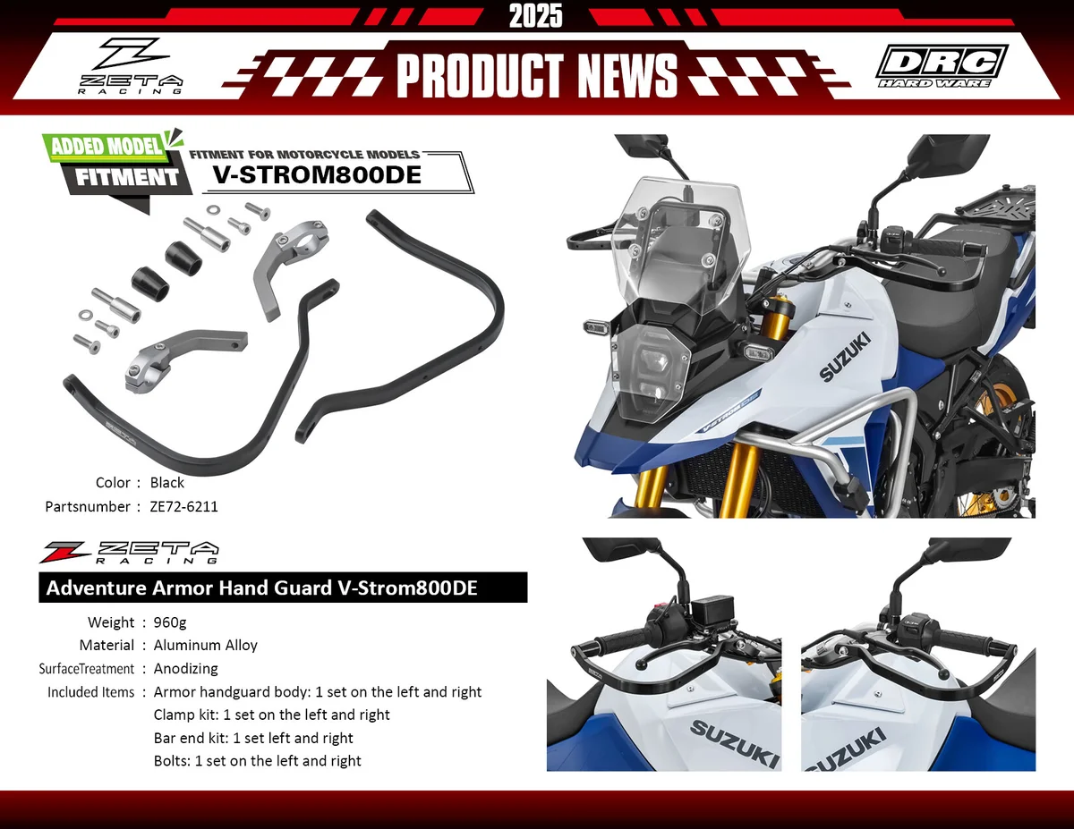 ZETA - ZE72-6211 - Adventure Armor Handguards