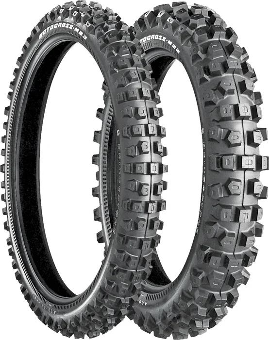 BRIDGESTONE - 144096 - TIRE M22 REAR 3.00-16 43M BIAS TT