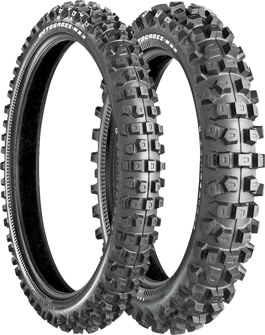 BRIDGESTONE - 144207 - TIRE M23 FRONT 70/100-17 40M BIAS TT