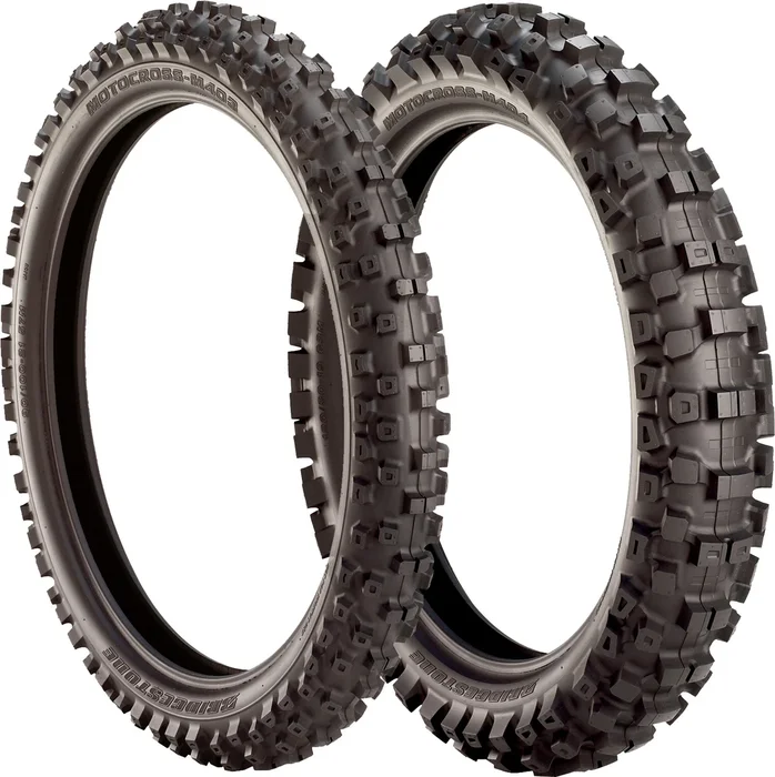 Bridgestone M403 Motocross Tire - 60/100-14 Front Bias TT (30M) for Superior Performance