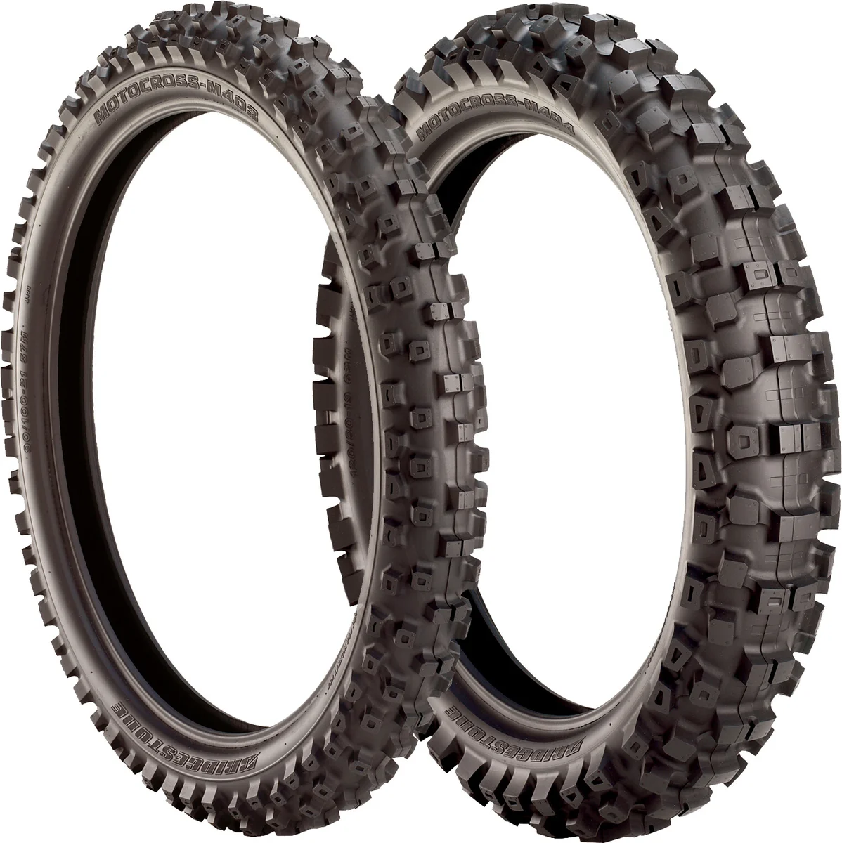 BRIDGESTONE - 214657 - TIRE MOTOCROSS M404 REAR 70/100-10 38M BIAS TT