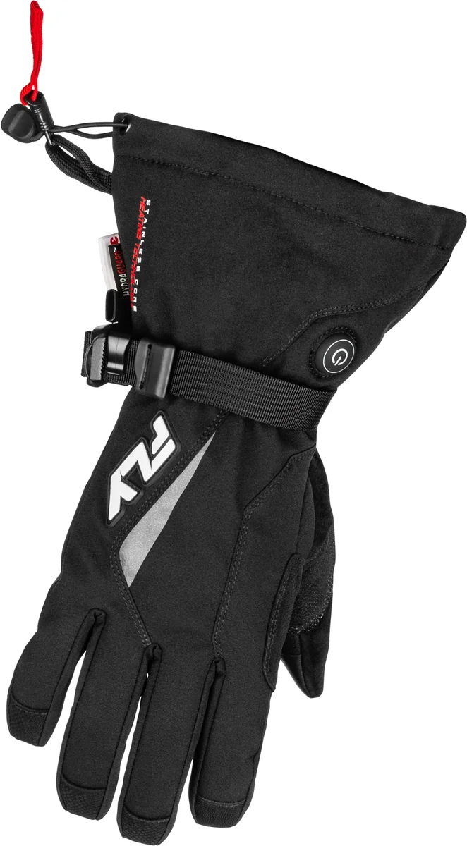 FLY RACING - 476-2941L - Title Heated Gauntlet Gloves (2026)