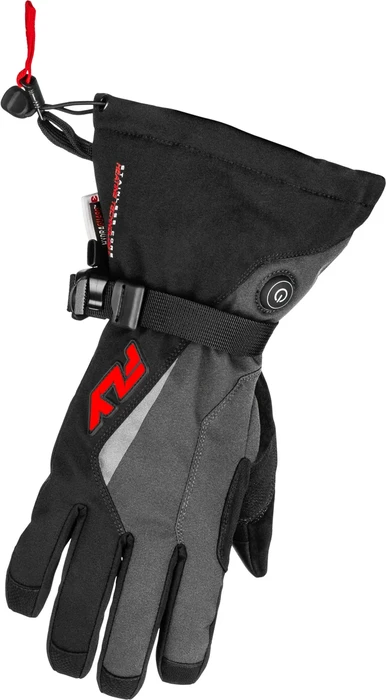 FLY RACING - 476-29422X - Title Heated Gauntlet Gloves (2026)