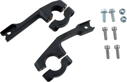 Acerbis Uniko Vented Handguards Mount Kit - Durable & Adjustable Mounts for Powersports Vehicles