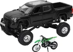 NEW-RAY - SS-54446 - Replica 4*4 Truck/Dirt Bike