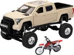NEW-RAY - SS-54456 - Replica 4*4 Truck/Dirt Bike