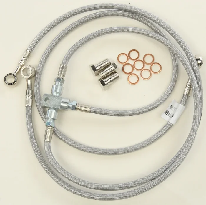 GBrakes - FK003D398-3 - BRAKE LINE FRONT YFZ450 '03