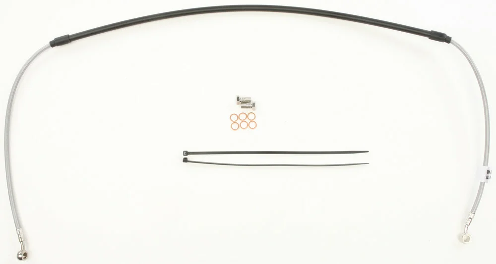 GBrakes - FK003D198CR - STEEL BRAKE LINE FRONT YAM