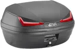 GIVI - E455NA - SIMPLY IV TOP CASE 45L BLACK W/RED LENS