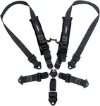 ZBROZ 5-Point Cam-Lock UTV Harness - Universal Safety Seat Harness for Adventure Riding