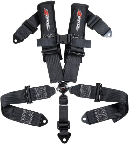 ZBROZ Cam-Lock 5-Point UTV Harness - Universal Seat Safety Harness with Quick-Release Latch