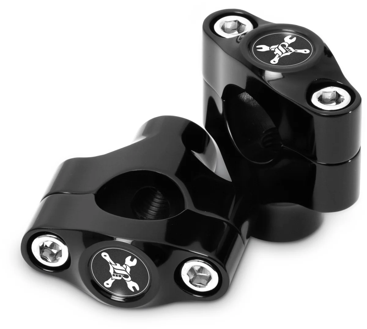 BURLY BRAND - B12-8014B - Hawk Riser Clamp For 1" Bar