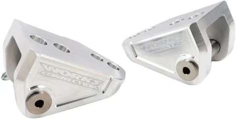 WORKS - 20-525 - Offset Footpeg Mounts