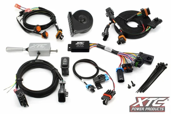 XTC POWER PRODUCTS - ATS-L-POL-RAN570 - ATS Turn Signal Kit W/Billet Lever