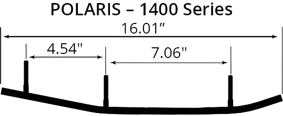 WOODYS - EPI3-1400-OLD - Carbides and Runners 4"