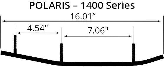 WOODYS - TPI4-1400-OLD - 6" CARBIDE RUNNERS