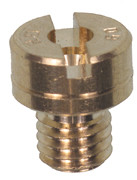 MIKUNI Large Round Main Jet 62.5 - High-Performance Brass Jet for Powersports Engines