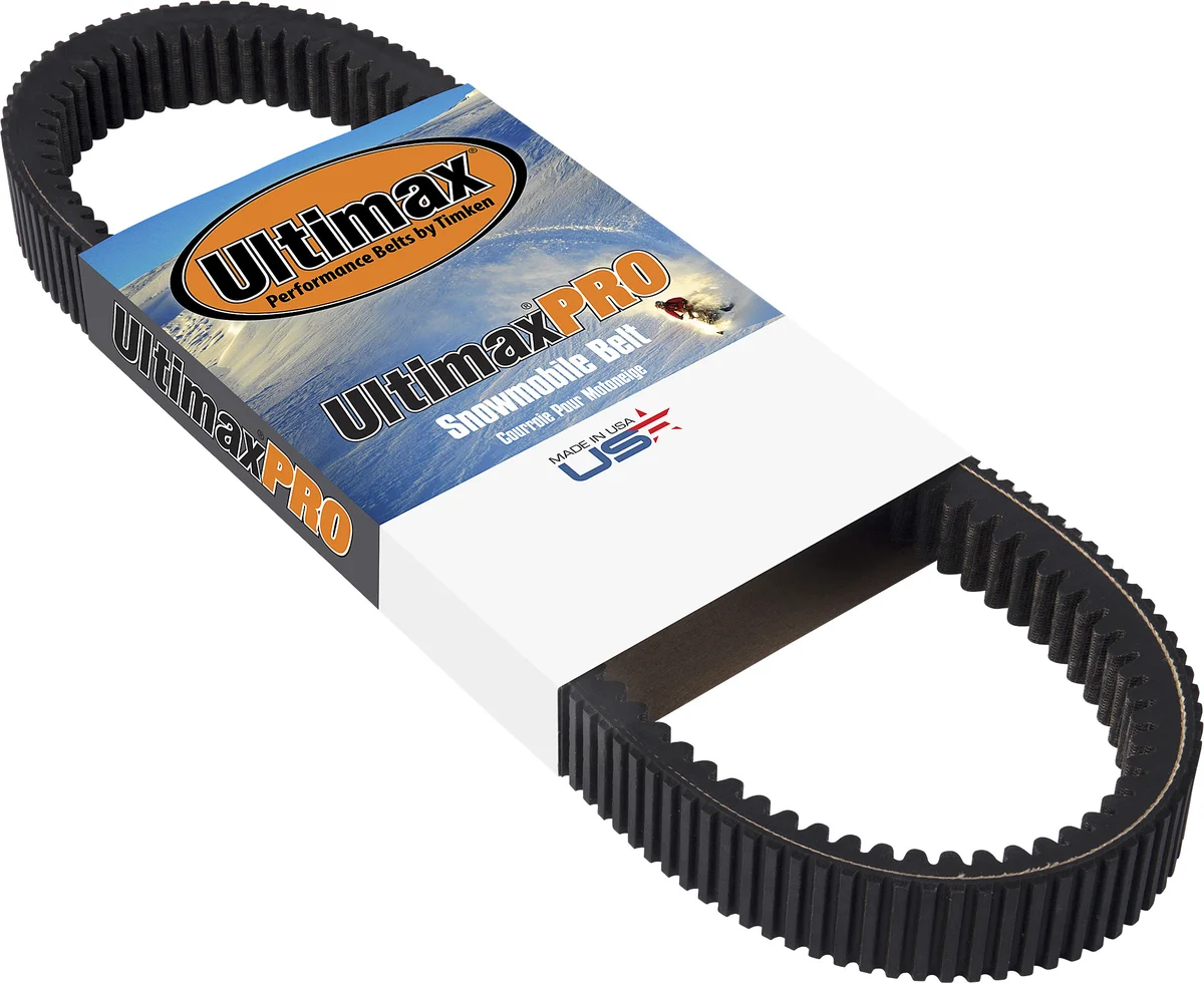 ULTIMAX Pro Drive Belt - Enhanced Heat Dissipation for Mid-Horsepower Snowmobiles