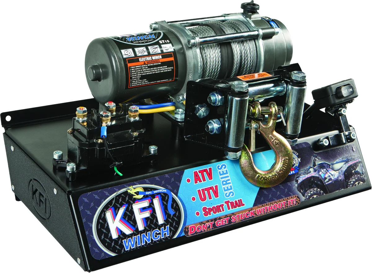 KFI Single Winch Display - Promotional LED Monitor for Powersports Equipment