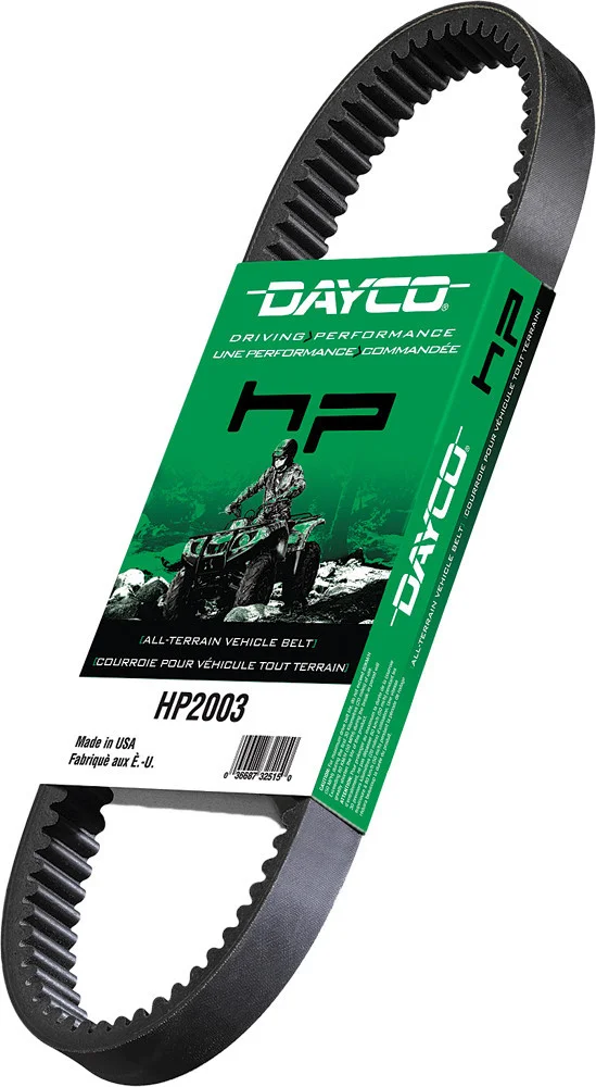 DAYCO HP3025 HP Drive Belt - Durable ATV Power Transmission Belt for Long-Lasting Performance