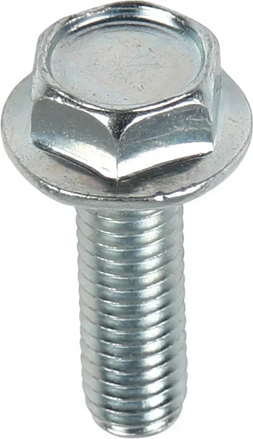 BOLT M6 10mm Hex Flange Bolts - Durable Steel Fasteners for Powersports & Machinery