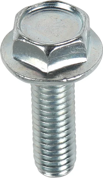 BOLT M6 10mm Hex Flange Bolts - Durable Steel Fasteners for Powersports & Machinery