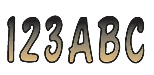 HARDLINE Series 200 Registration Kit - Custom Airbrushed Graphics Decals for Powersports Vehicles