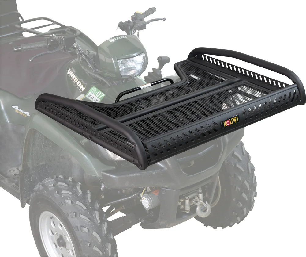 KOLPIN 53400 Collapsible Flat Basket - Durable & Portable Gear Carrier for Powersports Vehicles