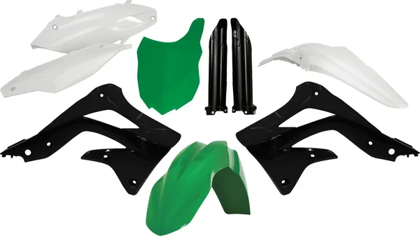 Acerbis Full Plastic Kit - Durable Motorcycle Body Kit for Enhanced Protection and Style