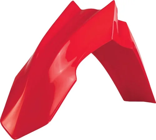Acerbis 2314350227 Front Fender (Red) - Durable Body Cover for Powersports Vehicles