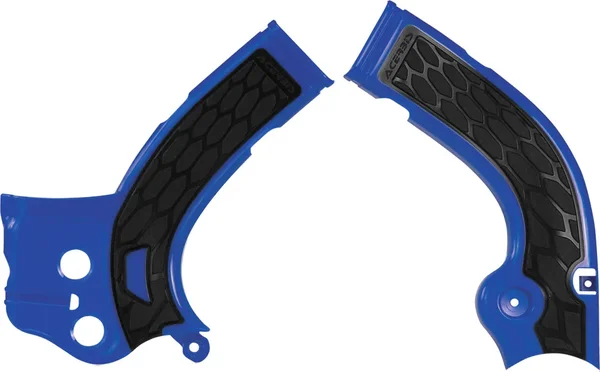 Acerbis X-Grip Frame Guard - Durable Polycarbonate Frame Protection with Enhanced Grip for Motorcycles