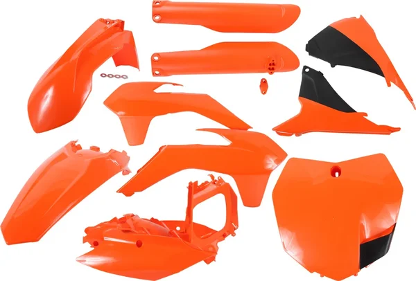 Acerbis Full Plastic Kit - Durable Body Kit for Motorcycles | High Impact Plastic