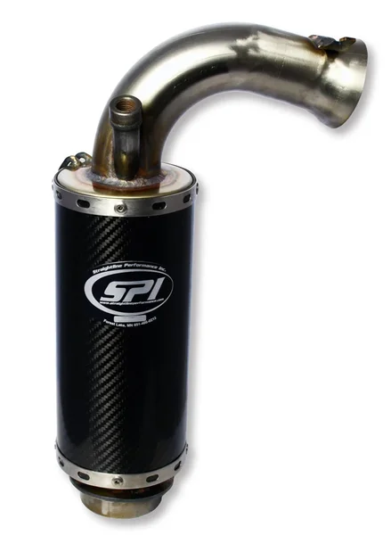 STRAIGHTLINE 134-169 Lightweight Exhaust Silencer/Muffler - High-Performance Exhaust System